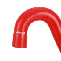 Thumbnail for Mishimoto 2015+ Ford Mustang GT Silicone Lower Radiator Hose - Red