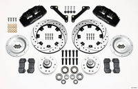 Thumbnail for Wilwood Dynapro 6 Front Hub Kit 12.19in Drilled 79-81 Camaro