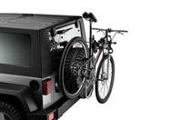 Thumbnail for Thule Spare Me PRO - Spare Tire-Mounted Hanging Bike Rack (Fits STD & OS Tires/2 Bikes) - Silver/Blk