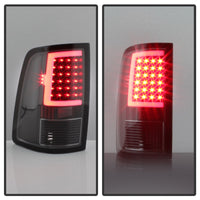 Thumbnail for xTune 09-18 Dodge Ram 1500 (Incandescent Model) LED Tail Lights - Blk (ALT-ON-DR09-LBLED-BK)