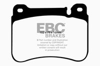 Thumbnail for EBC 05-07 Mercedes-Benz C230 (W203) 2.5 Sport Sedan Greenstuff Front Brake Pads