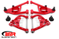 Thumbnail for BMR 64-72 A-Body Upper And Lower A-Arm Kit - Red