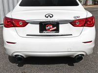 Thumbnail for aFe Takeda 2.5in 304 SS Axle-Back Exhaust w/ Black Tips 16-18 Infiniti Q50 V6-3.0L (tt)