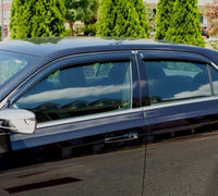 Thumbnail for AVS 15-18 Chrysler 200 Ventvisor Outside Mount Window Deflectors 4pc - Smoke