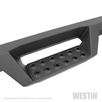 Thumbnail for Westin 18-20 Jeep Wrangler JL Unlimited 4DR HDX Drop Nerf Step Bars - Textured Black