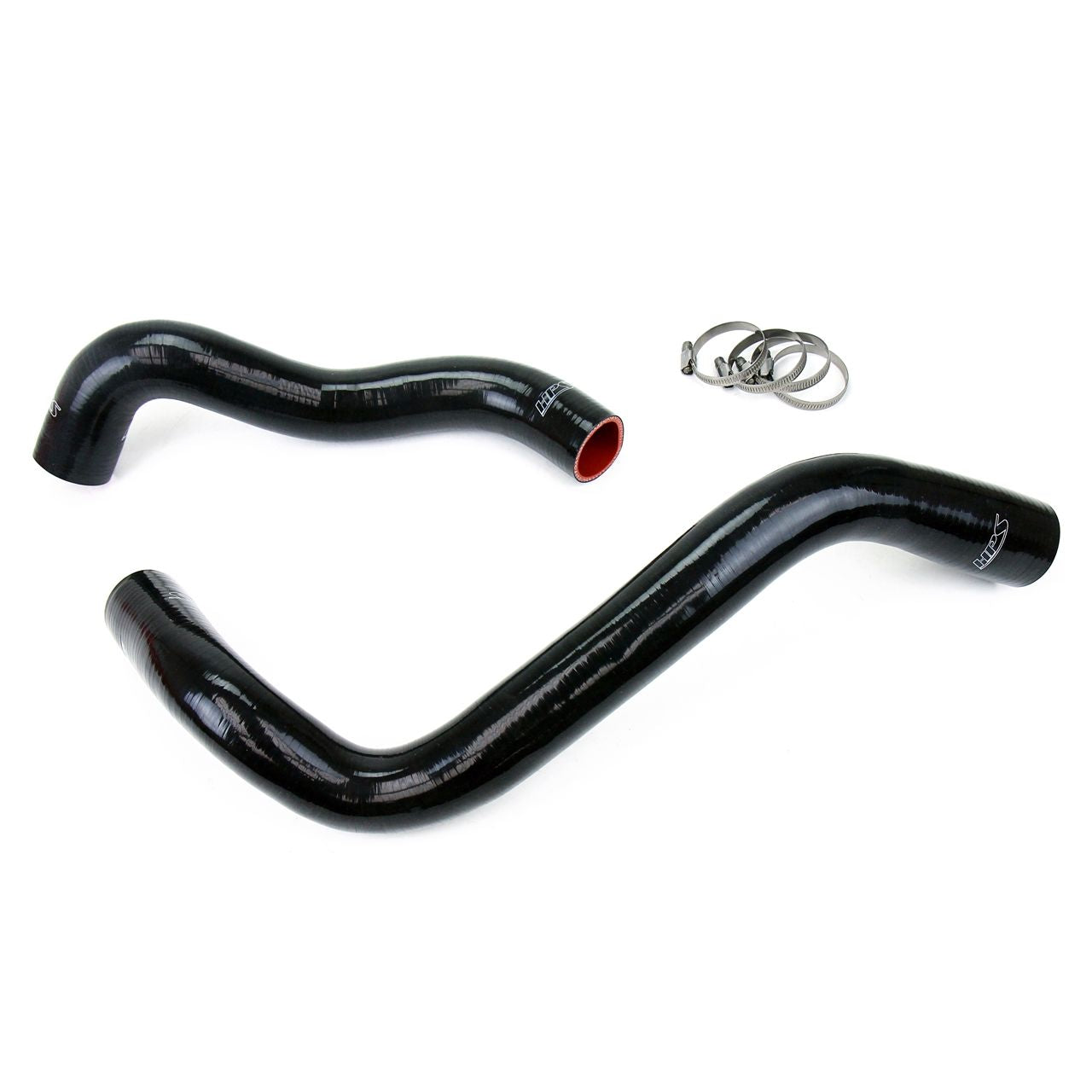 HPS Black Reinforced Silicone Radiator Hose Kit Coolant for Ford 99-01 F250 Superduty w/ 7.3L Diesel Single Alternator