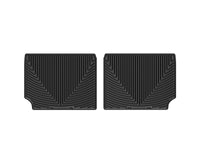 Thumbnail for WeatherTech 10+ Chevrolet Equinox Rear Rubber Mats - Black