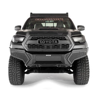 Thumbnail for Go Rhino 16-21 Tacoma Element Front Bumper w/ Power Actuated Hide-away Light Bar Mount Tex Black