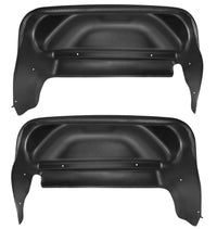 Thumbnail for Husky Liners 14-17 GMC Sierra Black Rear Wheel Well Guards