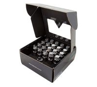 Thumbnail for NRG 700 Series M12 X 1.5 Steel Lug Nut w/Dust Cap Cover Set 21 Pc w/Locks & Lock Socket - Silver