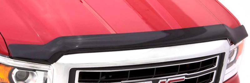 AVS 07-13 Chevy Avalanche Bugflector Medium Profile Hood Shield - Smoke