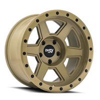 Thumbnail for Dirty Life 9315 Compound 17x9 / 5x139.7 BP / -12mm Offset / 108mm Hub Desert Sand Wheel