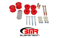 Thumbnail for BMR 15-17 S550 Mustang Differential Bushing Kit (Polyurethane) - Red