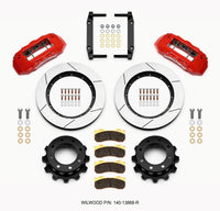 Thumbnail for Wilwood TX6R Rear Kit 15.50in Red 2005-2012 Ford F250/F350 4WD