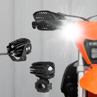 Thumbnail for XK Glow 2in Dual Mode LED Driving Light Kit for Motorcycles, UTVs & ATVs