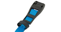 Thumbnail for Rhino-Rack Rapid Tie Down Straps w/Buckle Protector - 5.5m/18ft - Pair - Blue