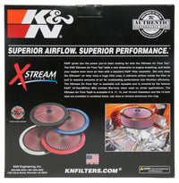 Thumbnail for K&N X-Stream Top Round Lid 9 inch Outside Diameter