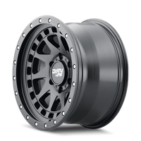 Thumbnail for Dirty Life 9311 Enigma Pro 17x9/6x135 BP/-12mm Offset/87.1mm Hub Matte Black Wheel - Beadlock