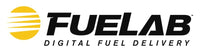 Thumbnail for Fuelab 848 In-Line Fuel Filter Standard -8AN In/Out 40 Micron Stainless w/Check Valve - Red