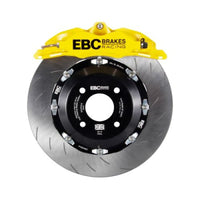 Thumbnail for EBC Racing 12-17 Ford Fiesta ST (Mk7) Yellow Apollo-4 Calipers 330mm Rotors Front Big Brake Kit