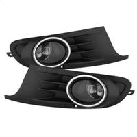 Thumbnail for Spyder Volkswagen Golf TDI TSI OEM Style Fog Lights w/Switch Smoked FL-VG2010-SM