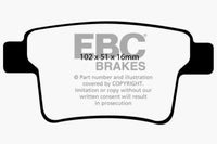 Thumbnail for EBC 04-07 Ford Five Hundred 3.0 Greenstuff Rear Brake Pads