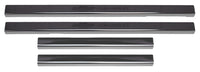 Thumbnail for Putco 2019+ Chevrolet Silverado LD- Crew Cab w/ Bow Tie Etching (4pcs) Black Platinum Door Sills