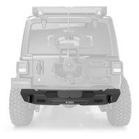 Thumbnail for Go Rhino 07-18 Jeep Wrangler JK Trailline Rear Stubby Bumper