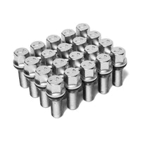 Thumbnail for Vossen Lug Bolt - 14x1.5 - 30mm - 17mm Hex - Cone Seat - Silver (Set of 20)