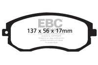 Thumbnail for EBC 12+ Scion FR-S 2 Greenstuff Front Brake Pads