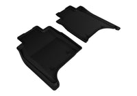 Thumbnail for 3D MAXpider 2014-2017 Land Rover Range Rover Long Wheelbase Kagu 2nd Row Floormats - Black