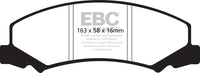 Thumbnail for EBC 08-09 Buick Allure (Canada) 5.3 Greenstuff Front Brake Pads