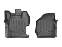 Thumbnail for WeatherTech 13-16 Ford F-250/F-350 Regular Cab Vinyl (w/ 4x4 Shifter) Front FloorLiner - Black