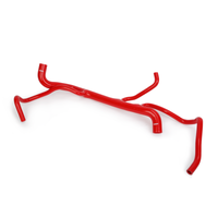 Thumbnail for Mishimoto 16+ Chevy Camaro SS Silicone Radiator Hose Kit - Red