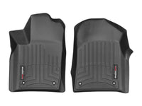 Thumbnail for WeatherTech 2015+ Jeep Grand Cherokee Front FloorLiner - Black