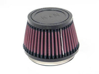 Thumbnail for K&N Filter Universal Rubber Filter 3 1/2 inch Flange 4 5/8 inch Base 3 1/2 inch Top 3 inch Height