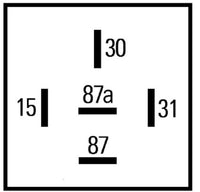 Thumbnail for Hella Timer Control 24V 5Pin 0900S Delay Off