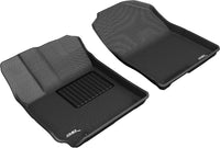 Thumbnail for 3D MAXpider 2018-2020 Hyundai Kona Kagu 1st Row Floormat - Black