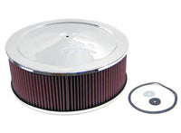 Thumbnail for K&N 5-1/8in / 14in X 5.12in H / 7/8in Drop Base Air Cleaner Assembly