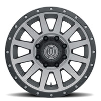 Thumbnail for ICON Compression HD 18x9 8x6.5 12mm Offset 5.5in BS Titanium Wheel