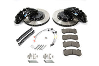 Thumbnail for Alcon 2009+ Nissan GT-R R35 412x36mm Rotor Grey 6 Piston Caliper RC6 Front Axle Kit