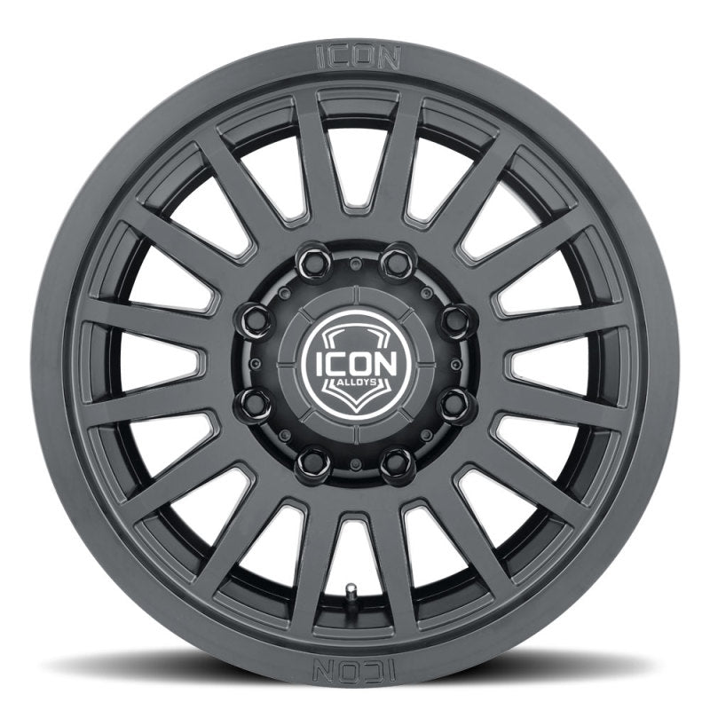 ICON Recon SLX 18x9 8x180 BP 12mm Offset 5.5in BS 124.2mm Hub Bore Satin Black Wheel