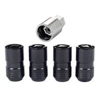 Thumbnail for McGard Wheel Lock Nut Set - 4pk. (Cone Seat) M14X1.5 / 21mm & 22mm Dual Hex / 1.639in. L - Black