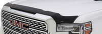 Thumbnail for AVS 20-22 GMC Sierra 2500/3500 HD Aeroskin Low Profile Hood Shield - Matte Black