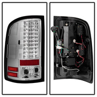 Thumbnail for Spyder GMC Sierra 07-13 (Not fit 3500 Dually 4 Rear Wheels)LED Tail Lights Chrome ALT-YD-GS07-LED-C