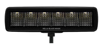 Thumbnail for Hella Universal Black Magic 6 L.E.D. Mini Light Bar - Flood Beam