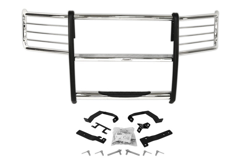 Go Rhino 15-17 Ford F-150 (Excl. ACC Models) 3000 Series StepGuard Center Grille + Brsh Grd - Chrome