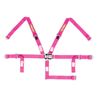 Thumbnail for RaceQuip Pink JR. L & L 5pt Harness