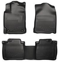 Thumbnail for Husky Liners 2012 Toyota Camry WeatherBeater Combo Black Floor Liners