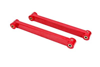 Thumbnail for BMR 05-14 S197 Mustang Non-Adj. Boxed Lower Control Arms (Polyurethane) - Red